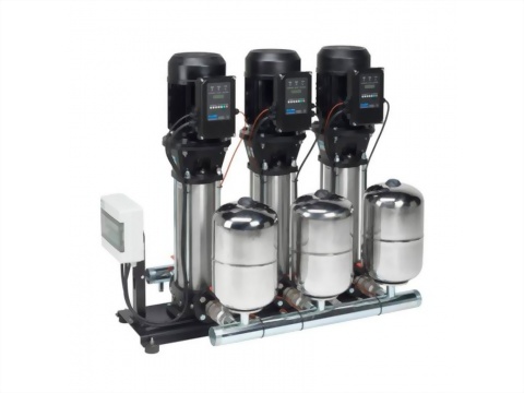 三機恆壓變頻交替並列加壓機組