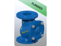 自由浮球無聲防阻塞逆止閥-法蘭口