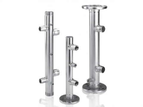 沖壓不銹鋼合流管-法蘭口或牙口