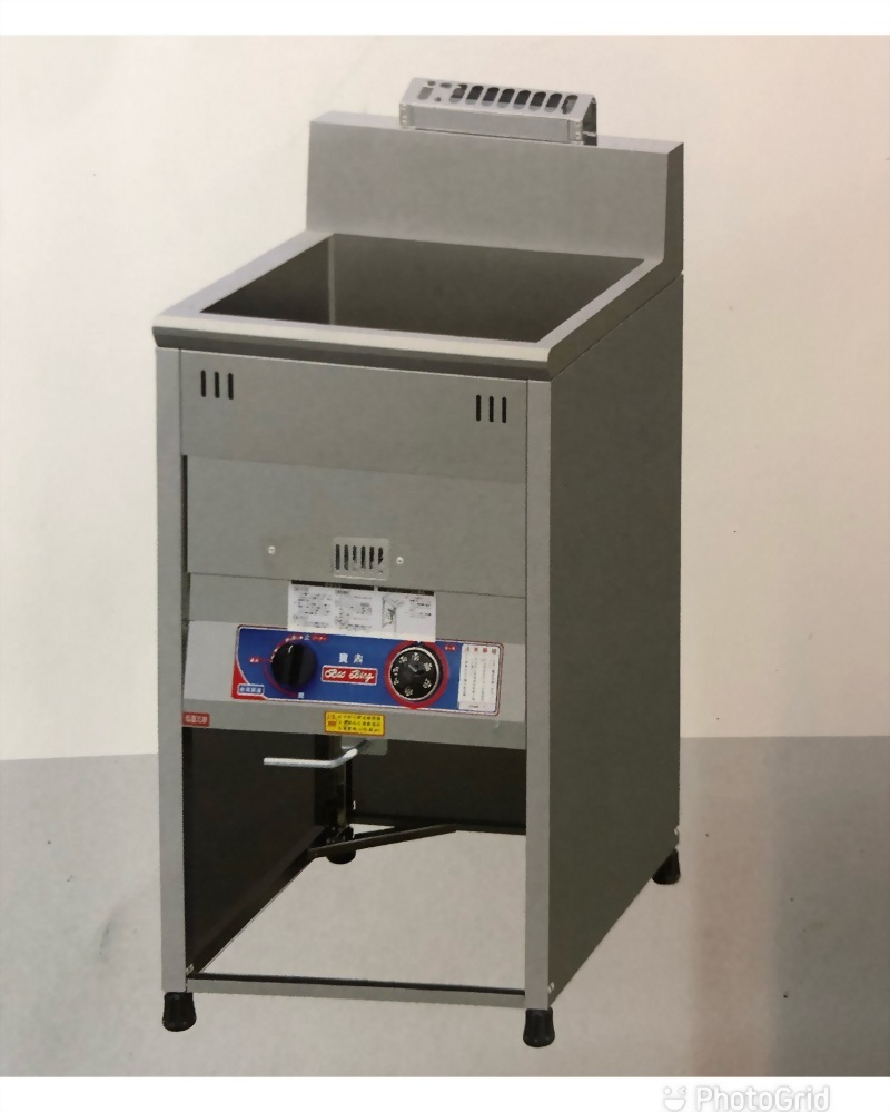 交叉管瓦斯型油炸機（JS-107）