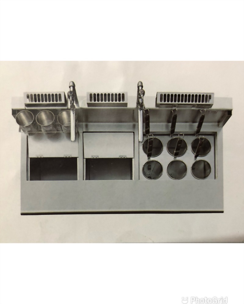 噴流式煮麵機6洞2湯