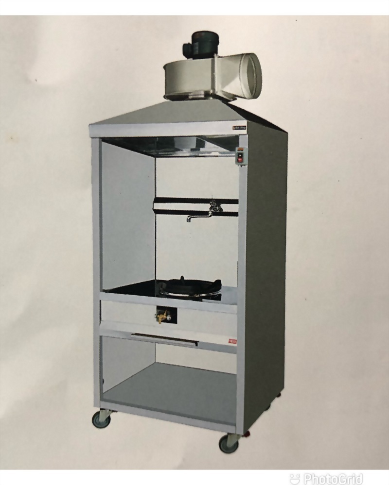 單口煙罩式快速炒菜爐