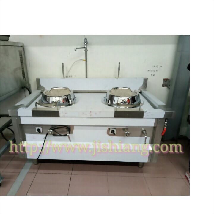 雙口鼓風爐（JS-408) - 吉祥餐飲設備
