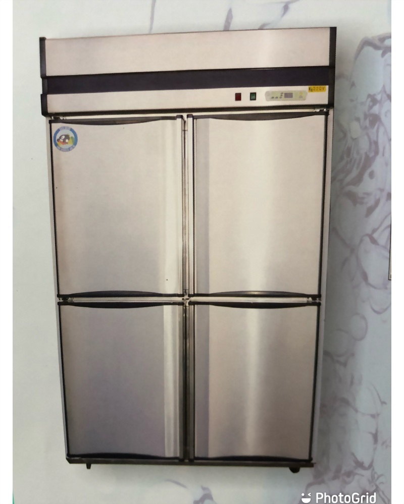 四門立式不銹鋼冰箱