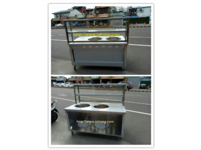 雙孔玻璃煮麵台 - 吉祥餐飲設備