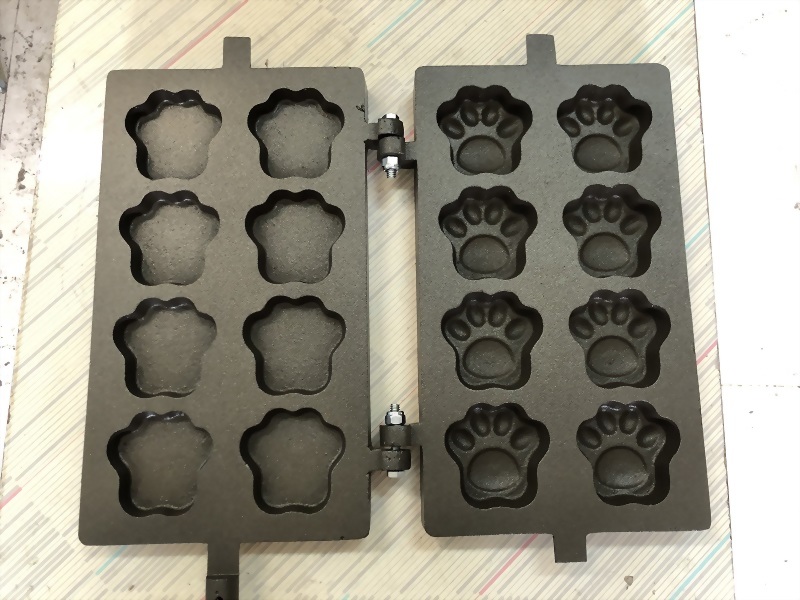 新型电子双翻鸡蛋糕炉(JS-703)