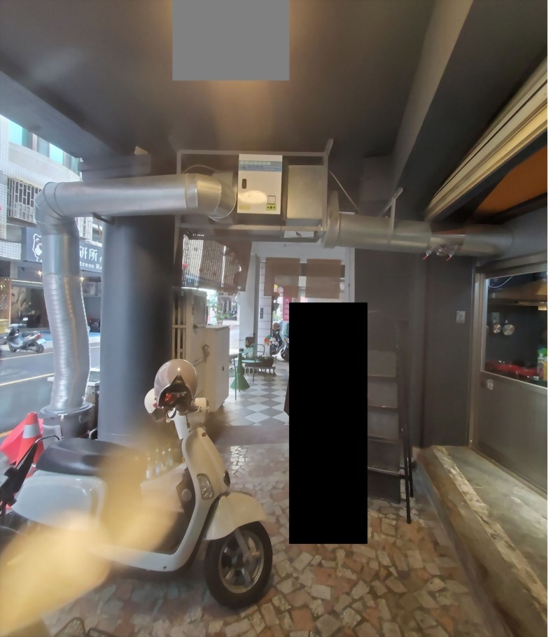 鐵捲門活動式風管