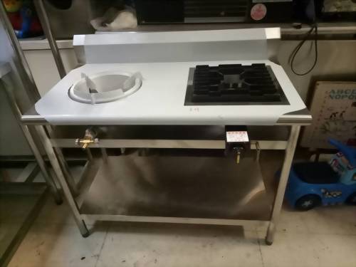 雙口簡式爐(平口+炒爐)