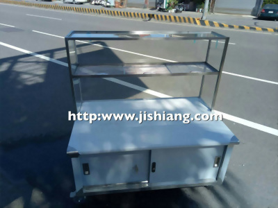 白鐵雞蛋糕車台