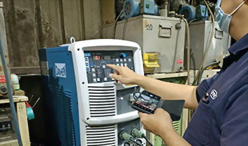 焊接機安裝 WELBEE P500L