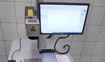 雷射雕刻機 QR CODE 標記 方便管理