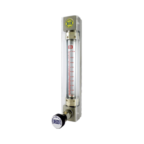 透明管面積式流量計-附針閥 螺牙接續 上出或背面出入