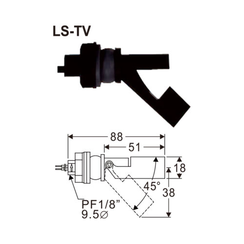 小型浮球液位計