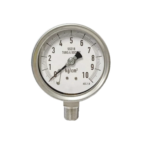 全不銹鋼密閉殼壓力錶｜壓力表