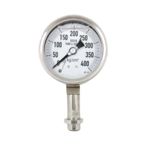 衛生級隔膜式壓力計｜壓力錶 均質機專用型