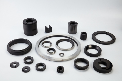 Copper-containing graphite