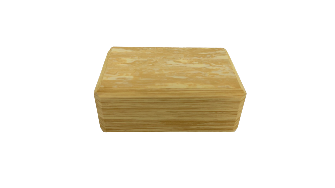 Yoga Brick Block Wood-like,9x6x4 inches, high density EVA Foam
