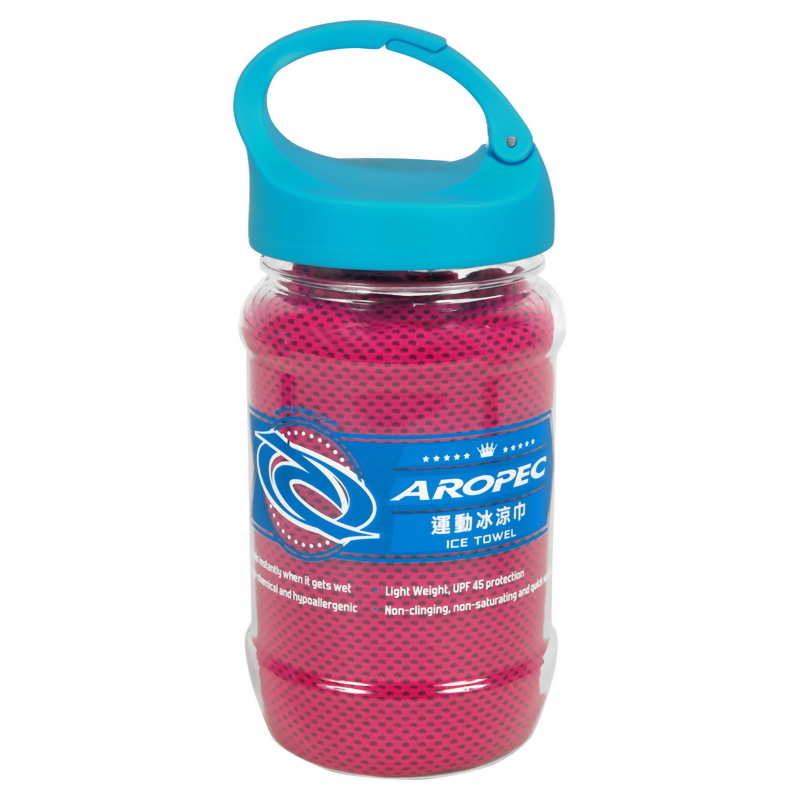 Ice Towel with Drinking Bottle package-set