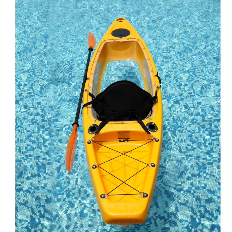 Single, Bottom transparent kayak
