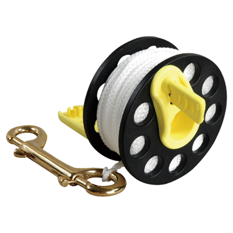 Dive Reel With Handle (100 Feet White String 30 Meter)