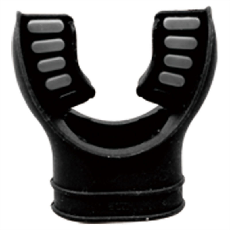 Colored Teeth Mouthpiece Black Silicone