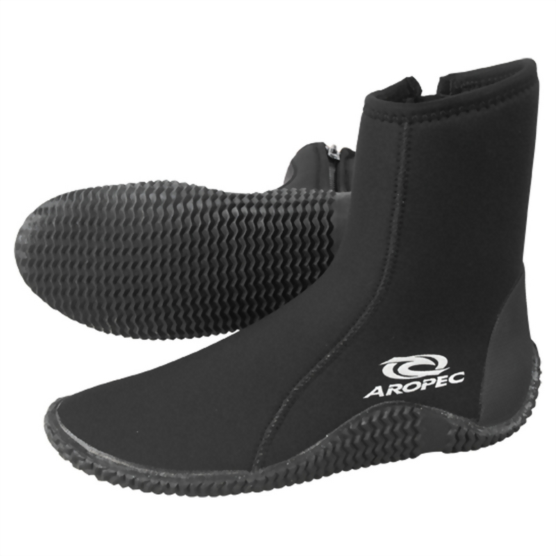 5mm Neoprene Zipper Boot - Aropec Sports