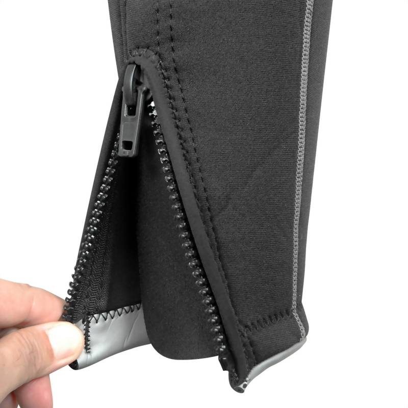 Equip with ankle zippers for easy wear