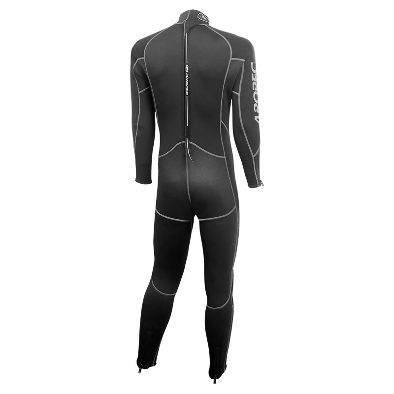 Back zipper, wrist & ankle zipper