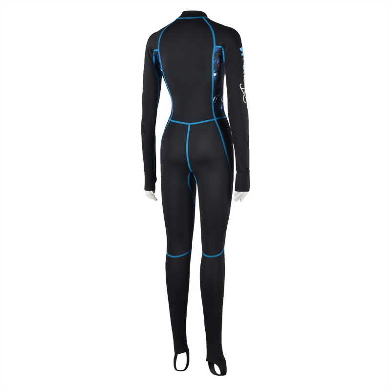 Front zipper & Stirrup on foot