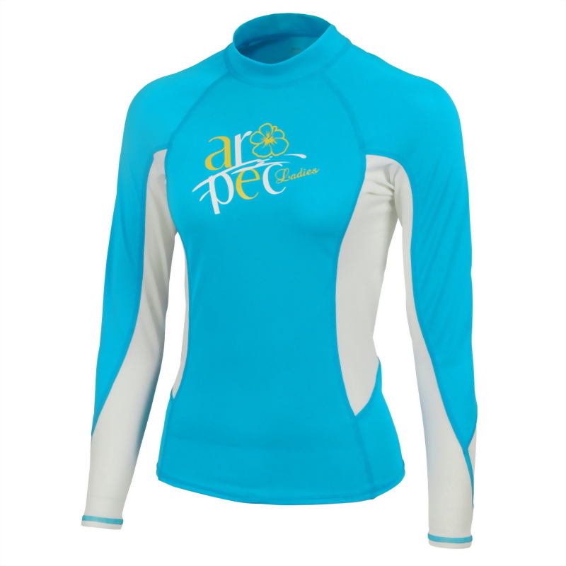 Lycra Long Sleeve Rash Guard, Lady