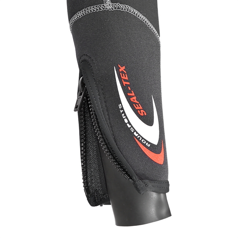2 layers of seal w/zipper on wrist & ankle