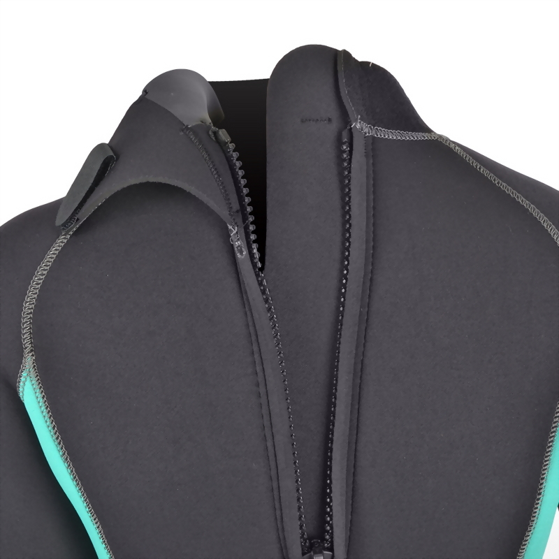 Back zipper & adjustable neck