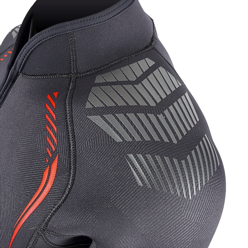 7mm 超彈性半乾式 男款長袖長褲防寒衣