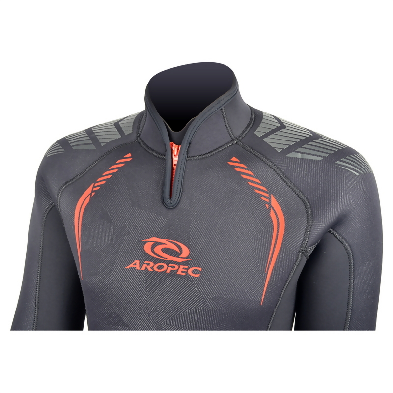 7mm 超彈性半乾式 男款長袖長褲防寒衣