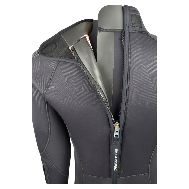 7mm 超彈性半乾式 男款長袖長褲防寒衣