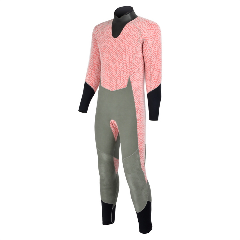 7mm 超彈性半乾式 男款長袖長褲防寒衣