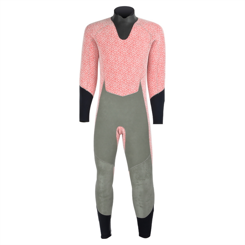 7mm 超彈性半乾式 男款長袖長褲防寒衣