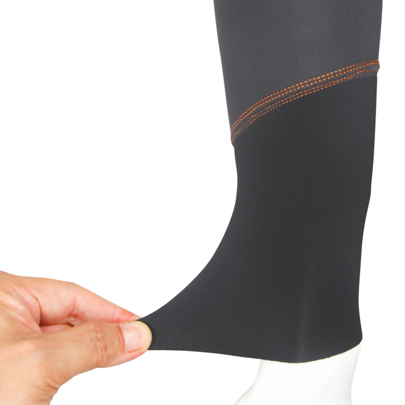 super stretch neoprene seal to    prevent water from waves and wind entering the garment