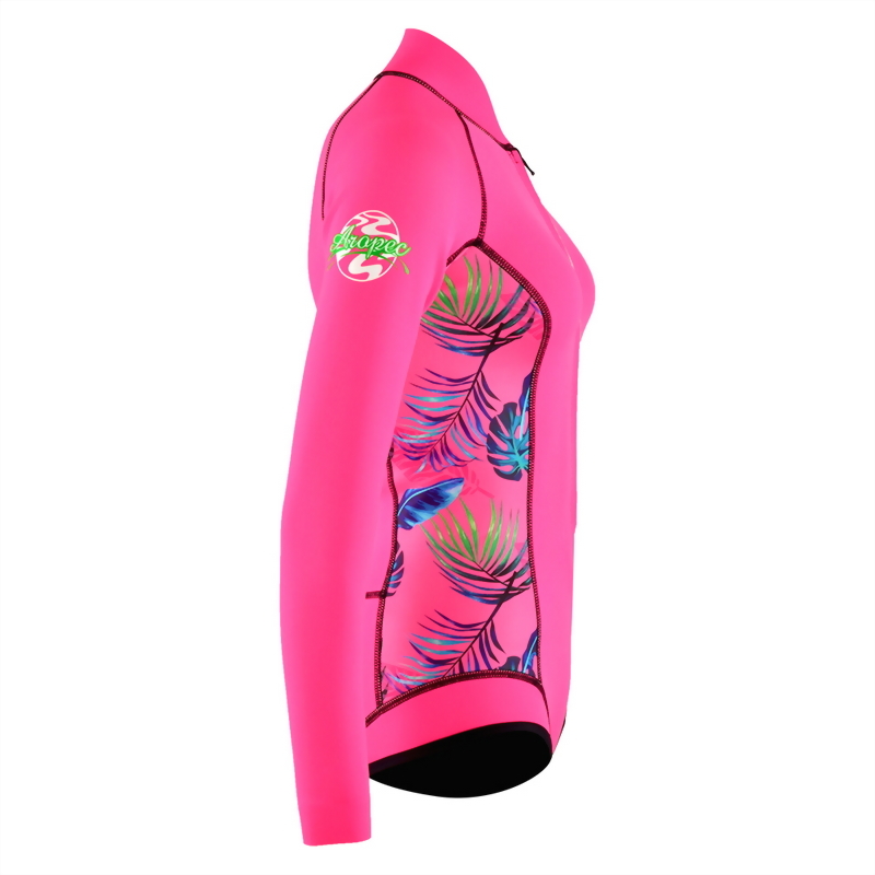 2mm Neoprene 長袖短褲 防寒衣 (比基尼高衩款)