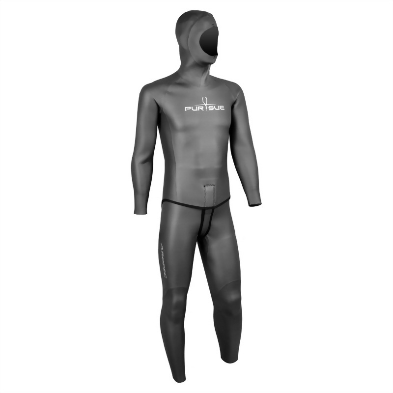 3mm Super-Stretch 2PC Freediving Suit, Man
