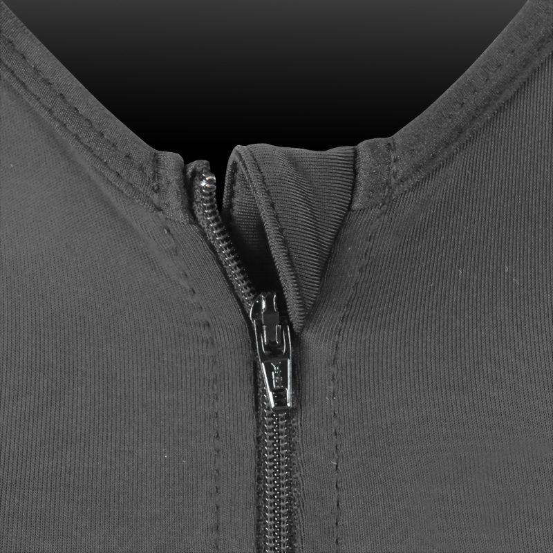 Front chest with YKK #3 zipper openning
