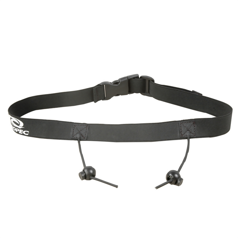 Equip with 2 adjustable buckle strings to hang Number-Cloth
