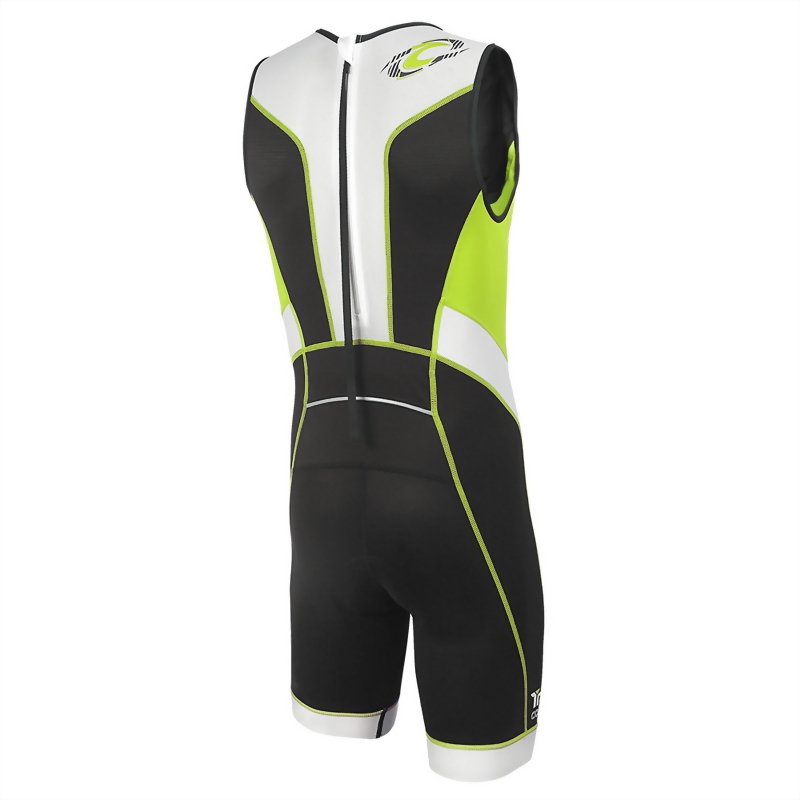 Breathable mesh fabric at back to release high temperature and improves comfort while cycling