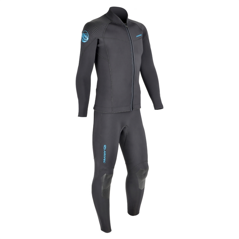 100% 3mm Super-Stretch 2PC Wetsuit for Man