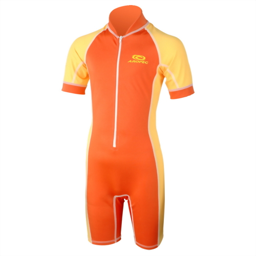 兒童Lycra短袖短褲連身水母衣