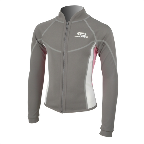 1mm含鈦Neoprene兒童長袖保暖防寒游泳夾克