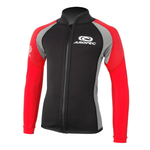 1mm含鈦Neoprene兒童長袖保暖防寒游泳夾克