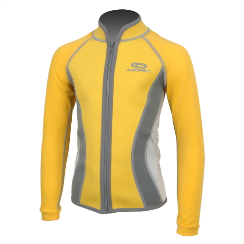 1 5mm Neoprene/Lycra兒童長袖保暖防寒游泳外套