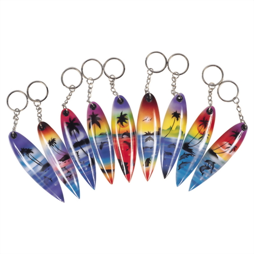 8cm衝浪板造型鑰匙圈