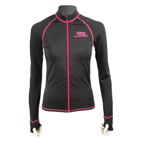 女款拉鍊長袖萊克衣